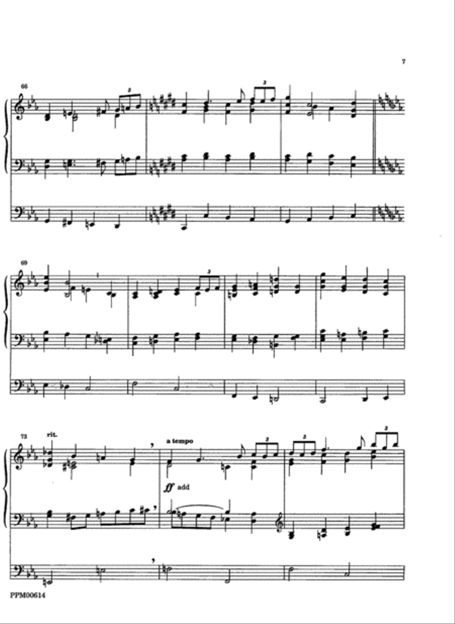 Triumphal March Triumphal March Choir scores gallery preview page 8