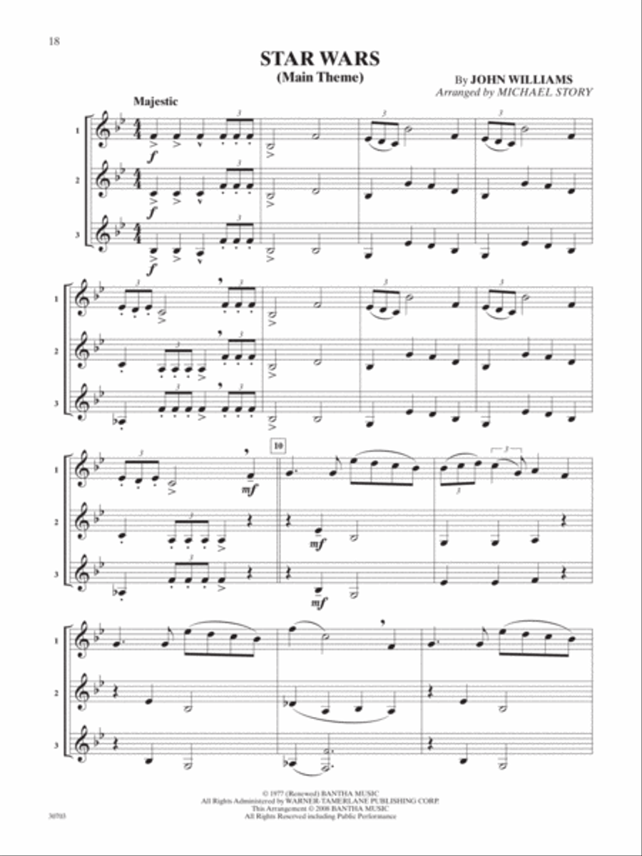 Pop Trios for All Small Ensemble scores gallery preview page 4