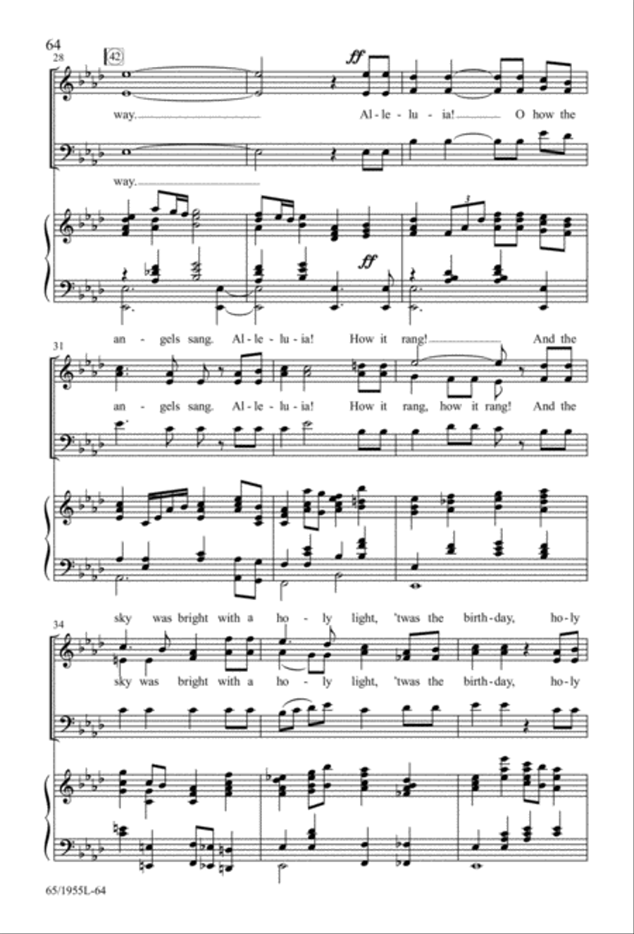 The Promise of a King 3-Part scores gallery preview page 64