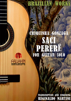 Book cover for SACI-PERERÊ - CHIQUINHA GONZAGA - FOR GUITAR SOLO