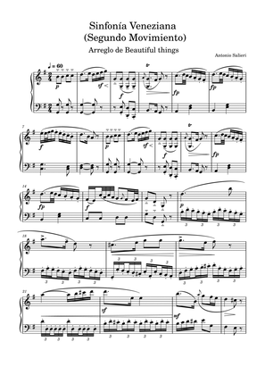 Sinfonía Veneziana (Segundo Movimiento)-Antonio Salieri
