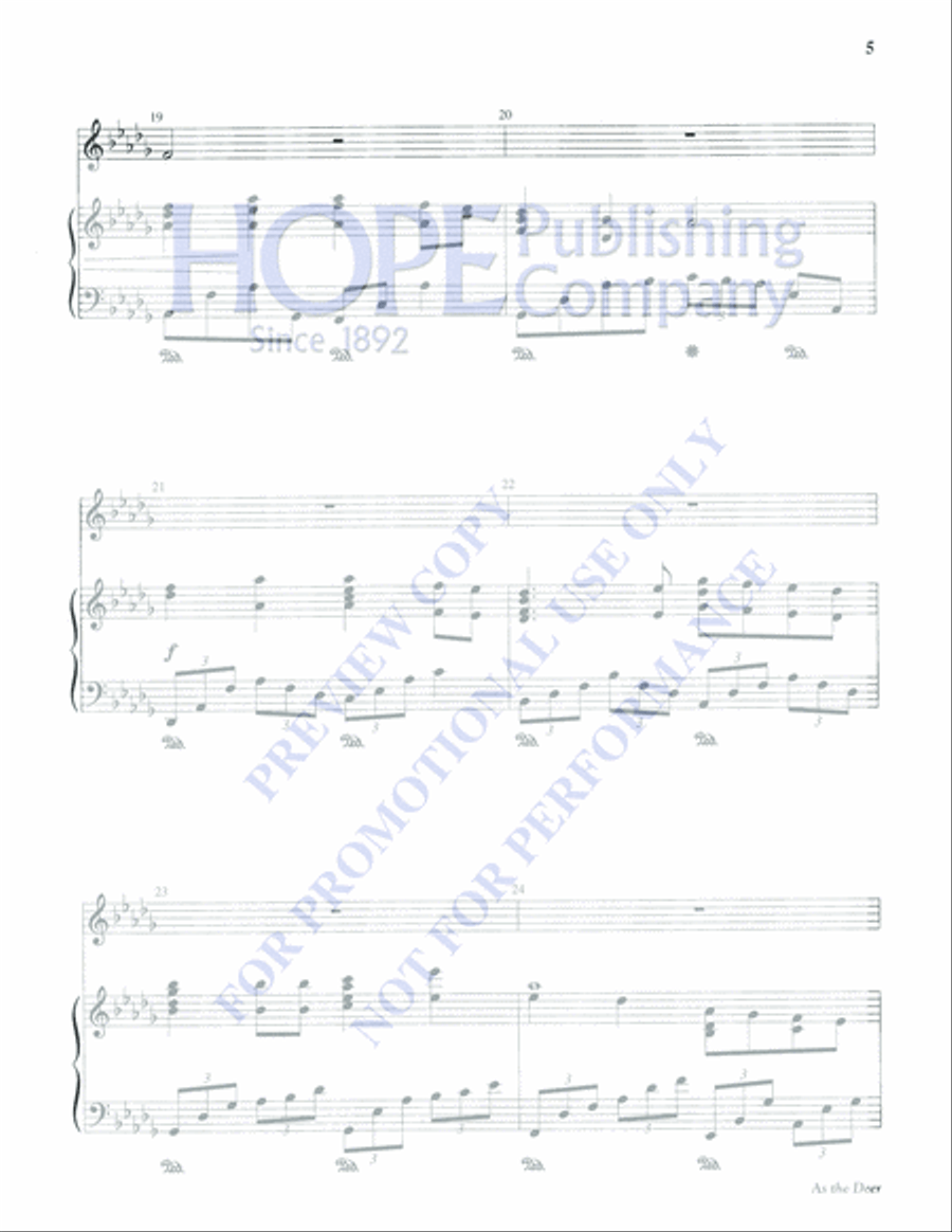 As the Deer Piano scores gallery preview page 5