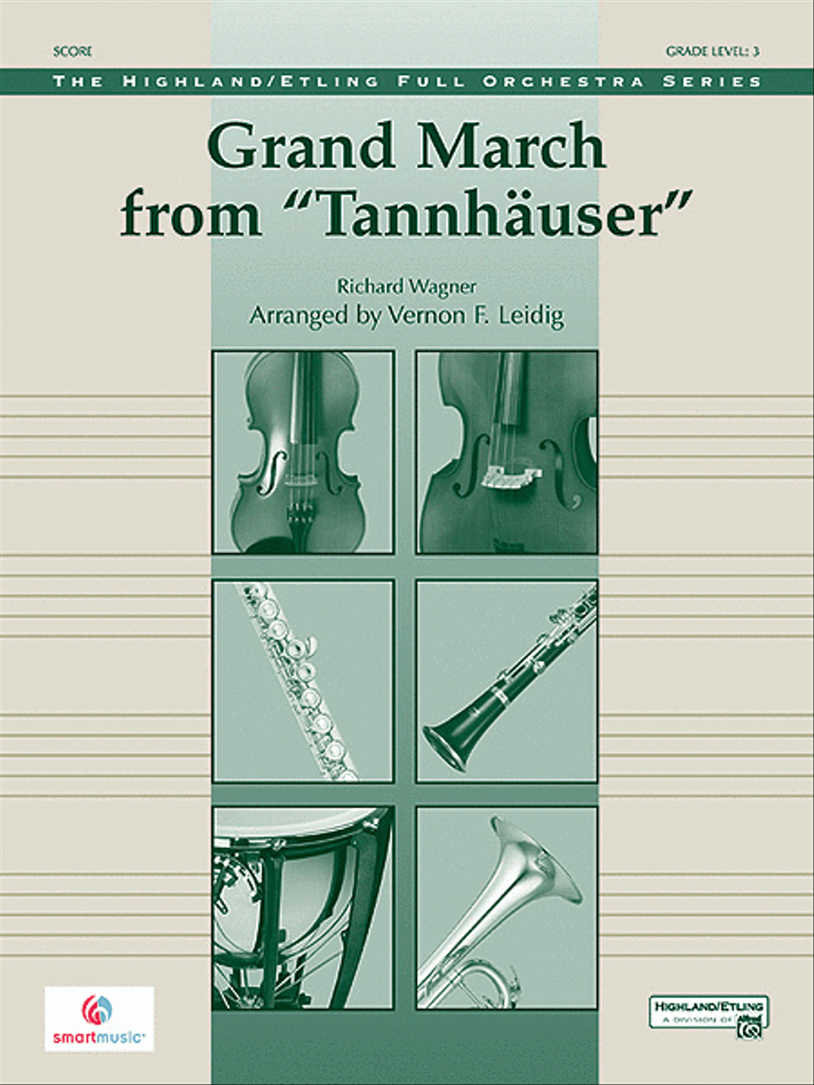 Grand March from Tannhäuser Full Orchestra scores gallery preview page 1