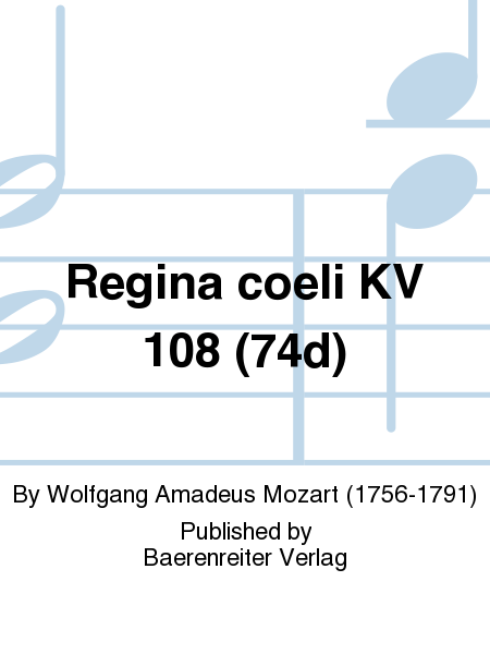 Regina coeli KV 108 (74d)