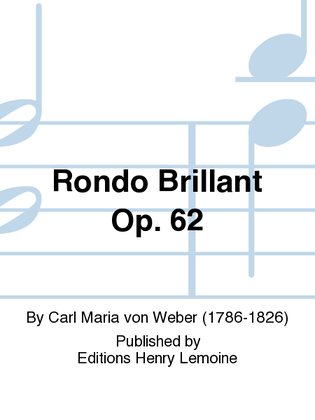 Book cover for Rondo brillant Op. 62