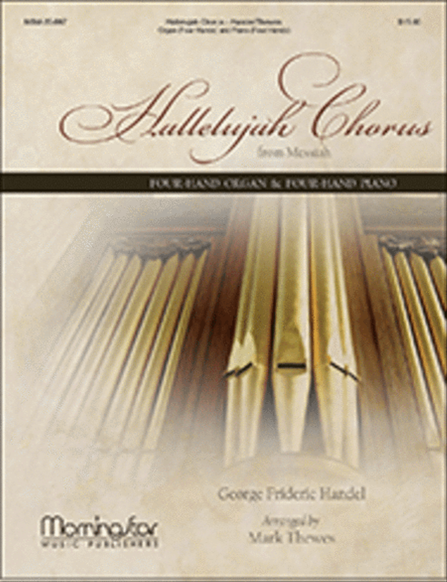 Hallelujah Chorus Organ scores gallery preview page 1
