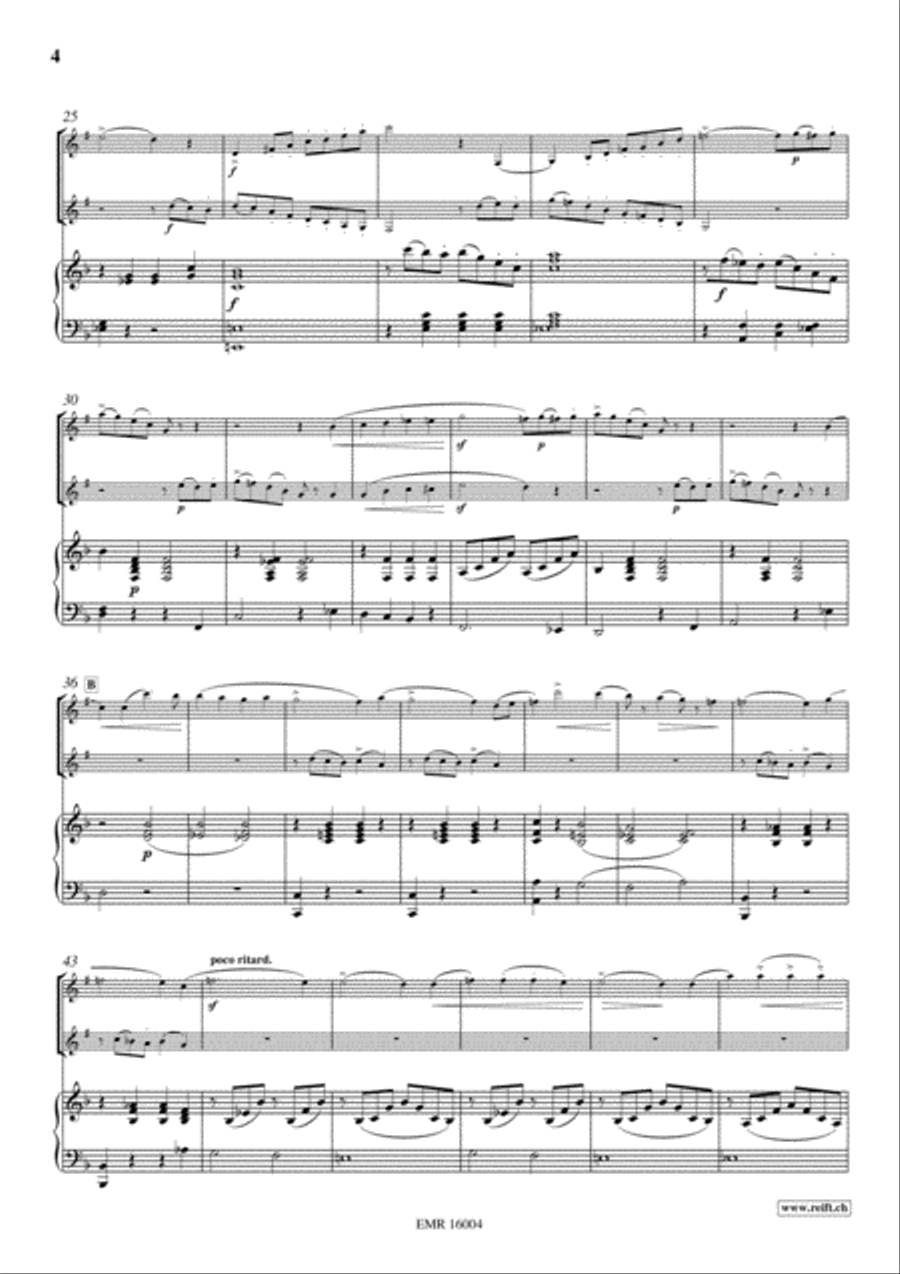 Concertpiece No. 2 Clarinet Duet scores gallery preview page 6