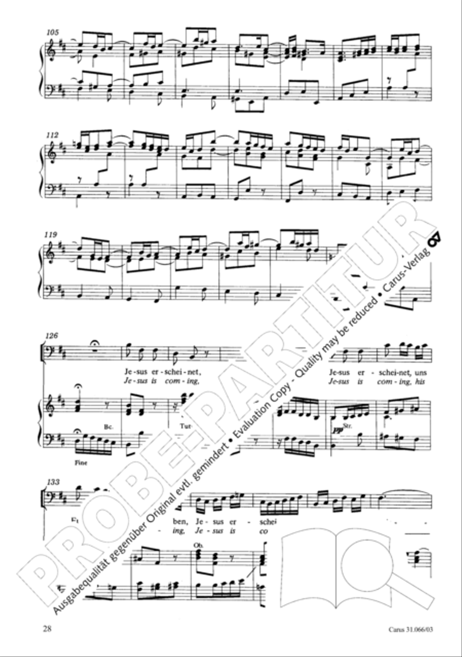 Be joyful, you Christians (Erfreut euch, ihr Herzen) ATB scores gallery preview page 29