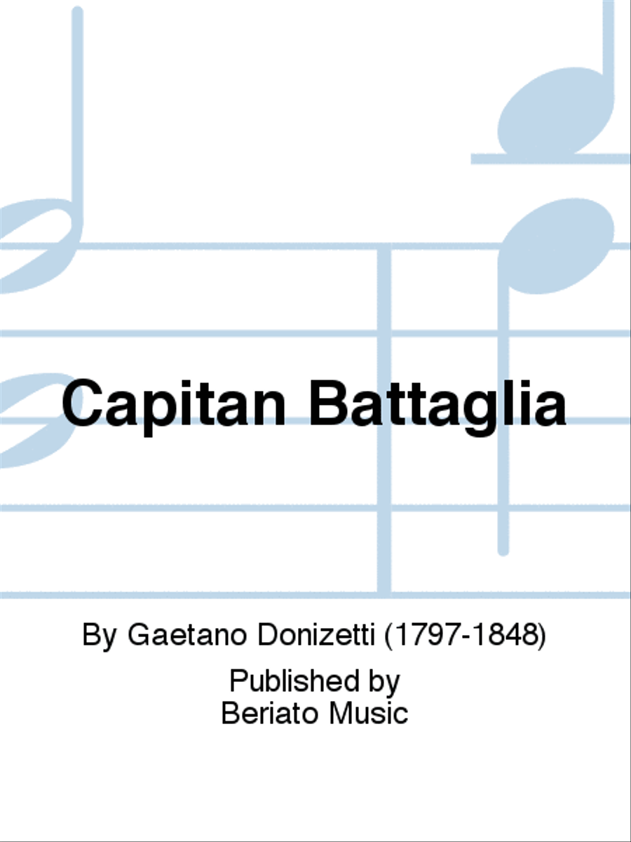 Capitan Battaglia Piano Duet scores gallery preview page 1
