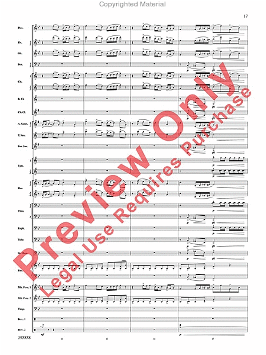 And Hope Led Them Home And Hope Led Them Home Concert Band scores gallery preview page 18