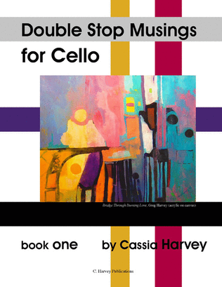 Book cover for Double Stop Musings for the Cello, Book One