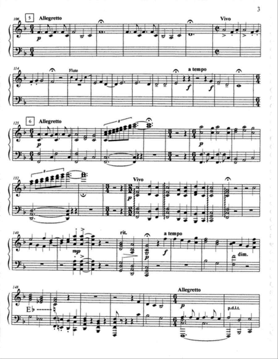 Respighi, Ottorino: Three Botticelli Pictures Small Ensemble scores gallery preview page 5