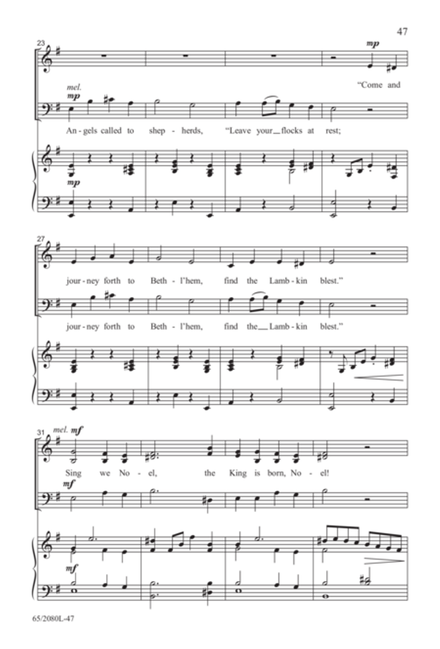 A Noel Celebration 3-Part scores gallery preview page 29