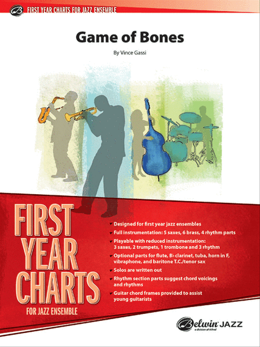 Game of Bones Jazz Ensemble scores gallery preview page 1
