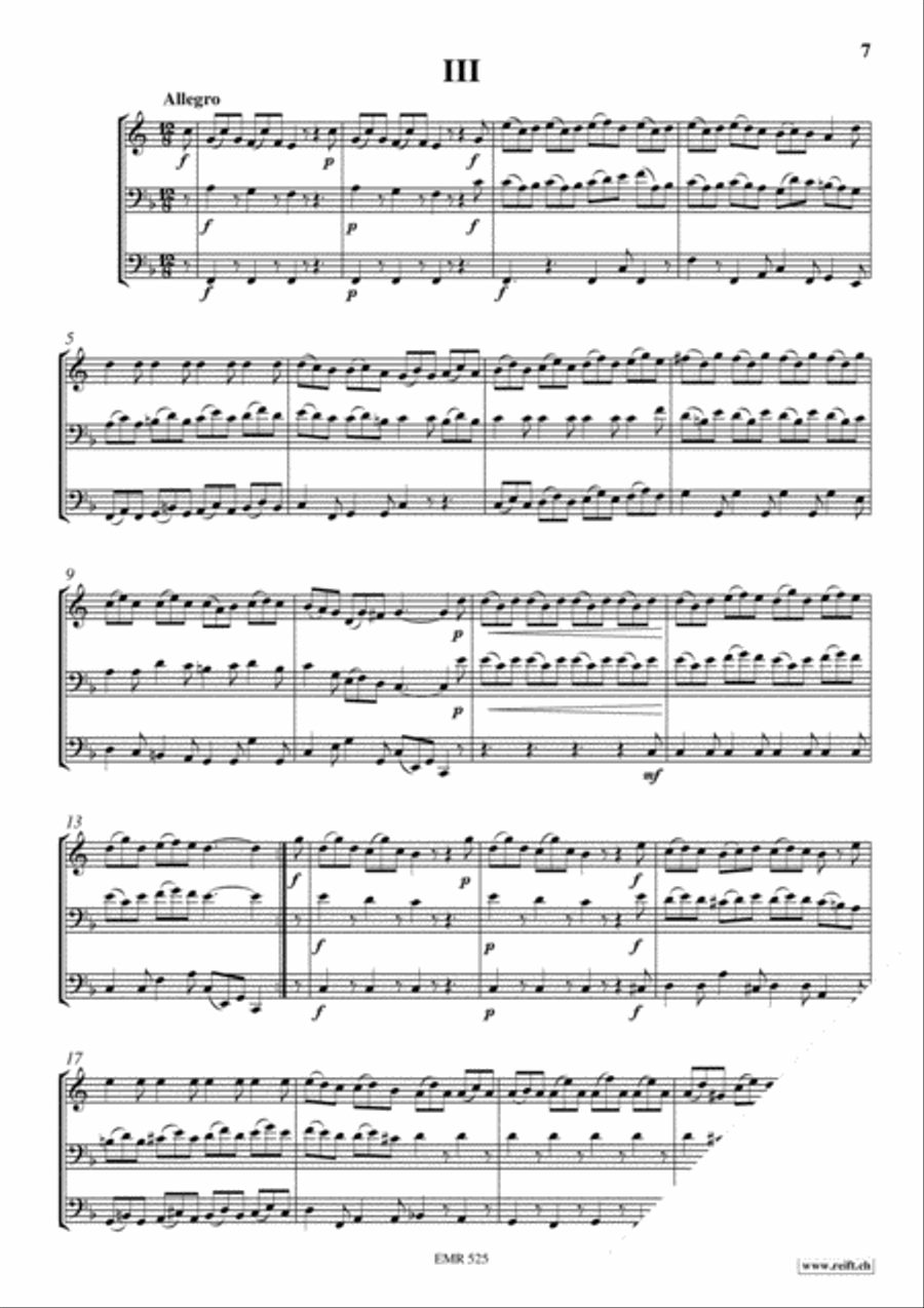 Trio Euphonium scores gallery preview page 6