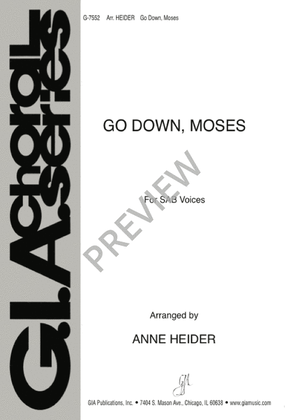 Book cover for Go Down, Moses