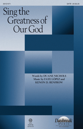 Book cover for Sing the Greatness of Our God