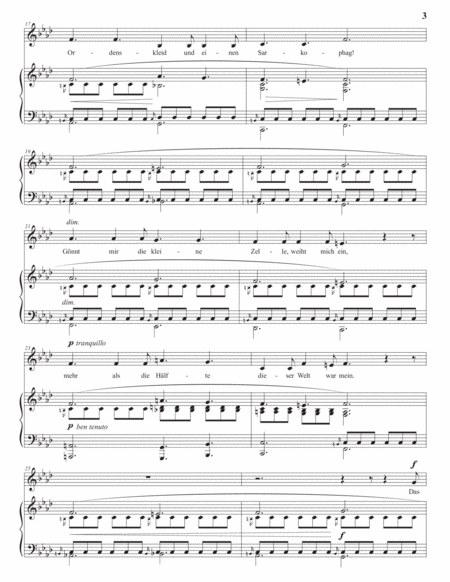 LOEWE: Der Pilgrim vor St. Just, Op. 99 no. 3 (transposed to F minor)