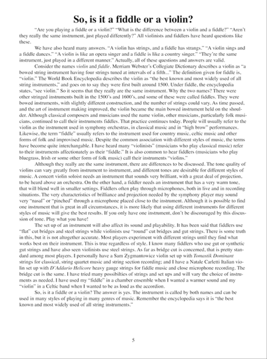 Getting Into Fiddling Violin scores gallery preview page 6