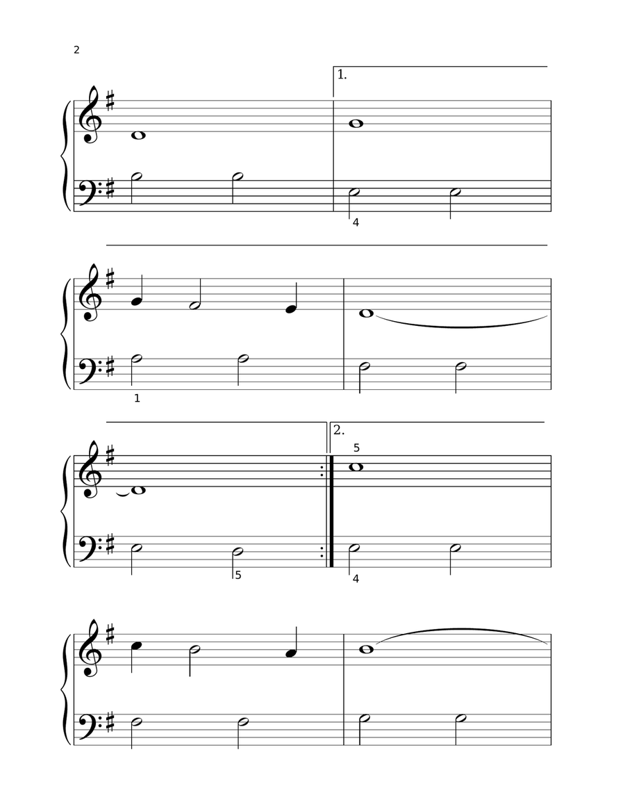 Pomp And Circumstance Pomp And Circumstance Piano Solo scores gallery preview page 2