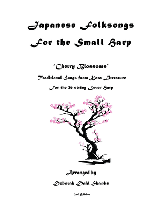 Book cover for Japanese Folksongs for the Small Harp