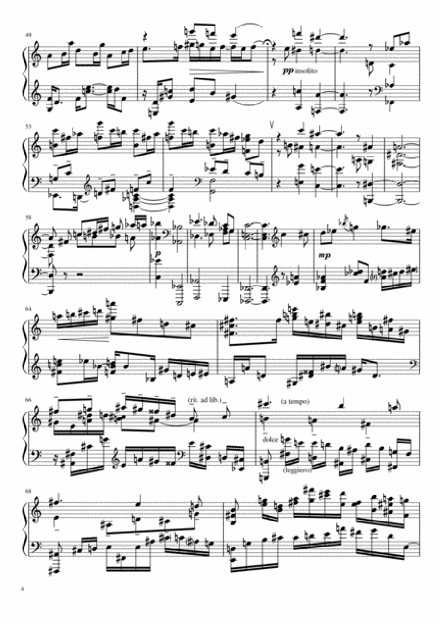 Legend #9 Legend #9 Piano Solo scores gallery preview page 4