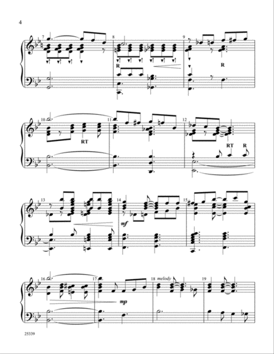 Climbing Jacob's Ladder Handbell Choir scores gallery preview page 3