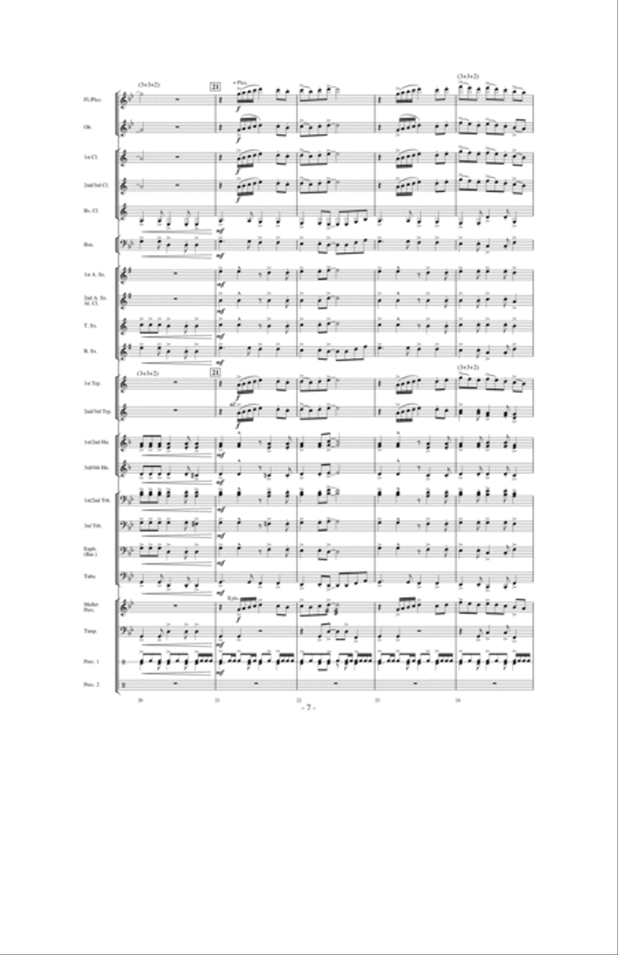 Ascentium Concert Band scores gallery preview page 6