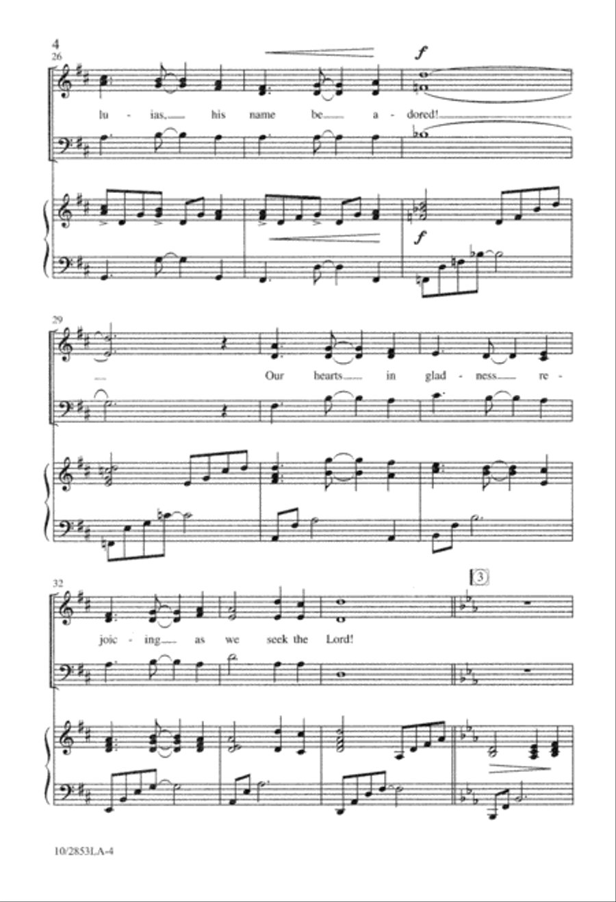 We Seek the Lord We Seek the Lord 3-Part scores gallery preview page 4