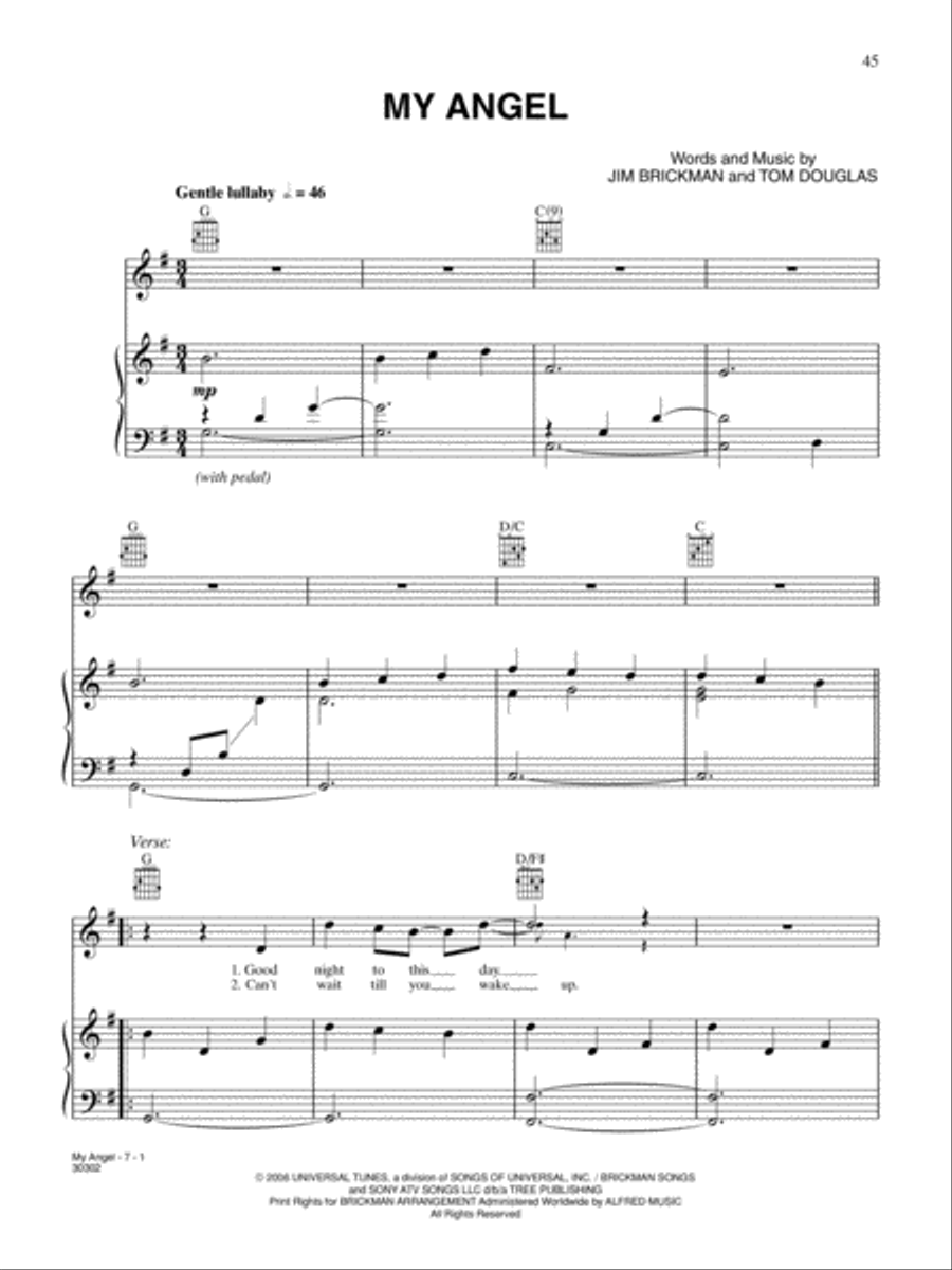 The Essential Jim Brickman Piano, Vocal, Guitar scores gallery preview page 46