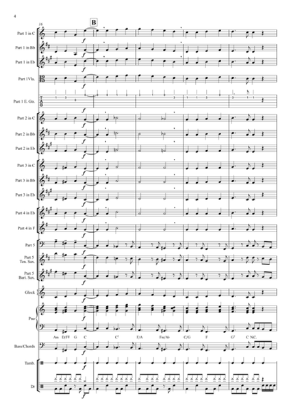 Ode To Joy (Score and Parts)
