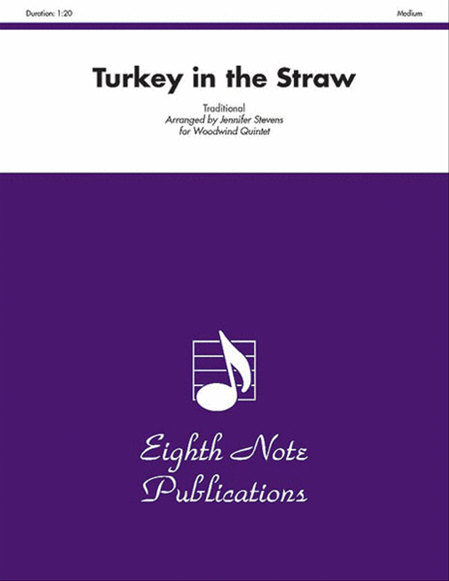 Turkey in the Straw Woodwind Quintet scores gallery preview page 1