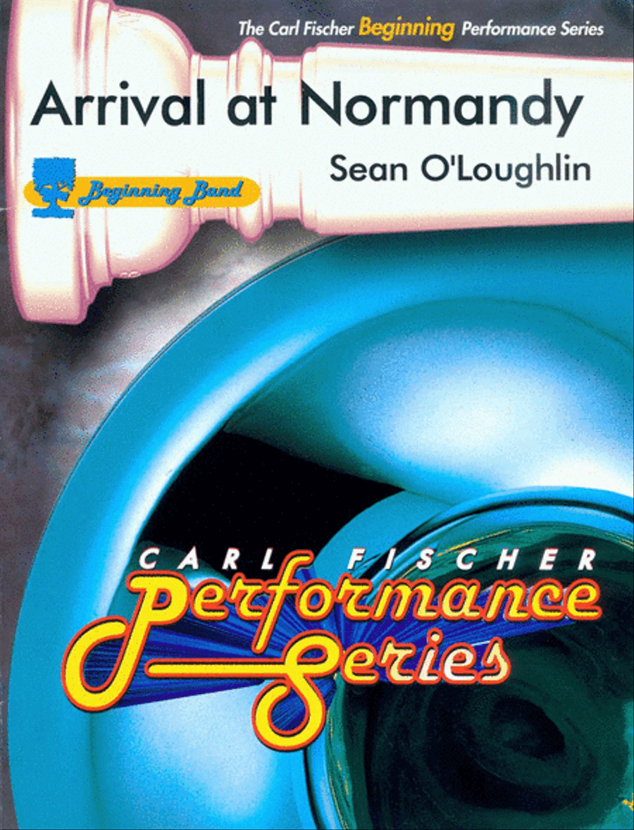 Arrival at Normandy Concert Band scores gallery preview page 1