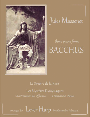 Book cover for Bacchus: 3 pieces from the opera - for lever harp