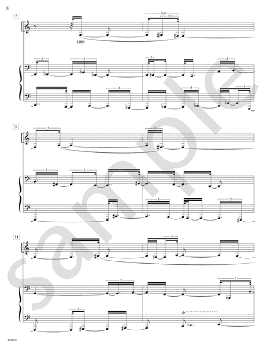 Rendition Bass Clarinet scores gallery preview page 6
