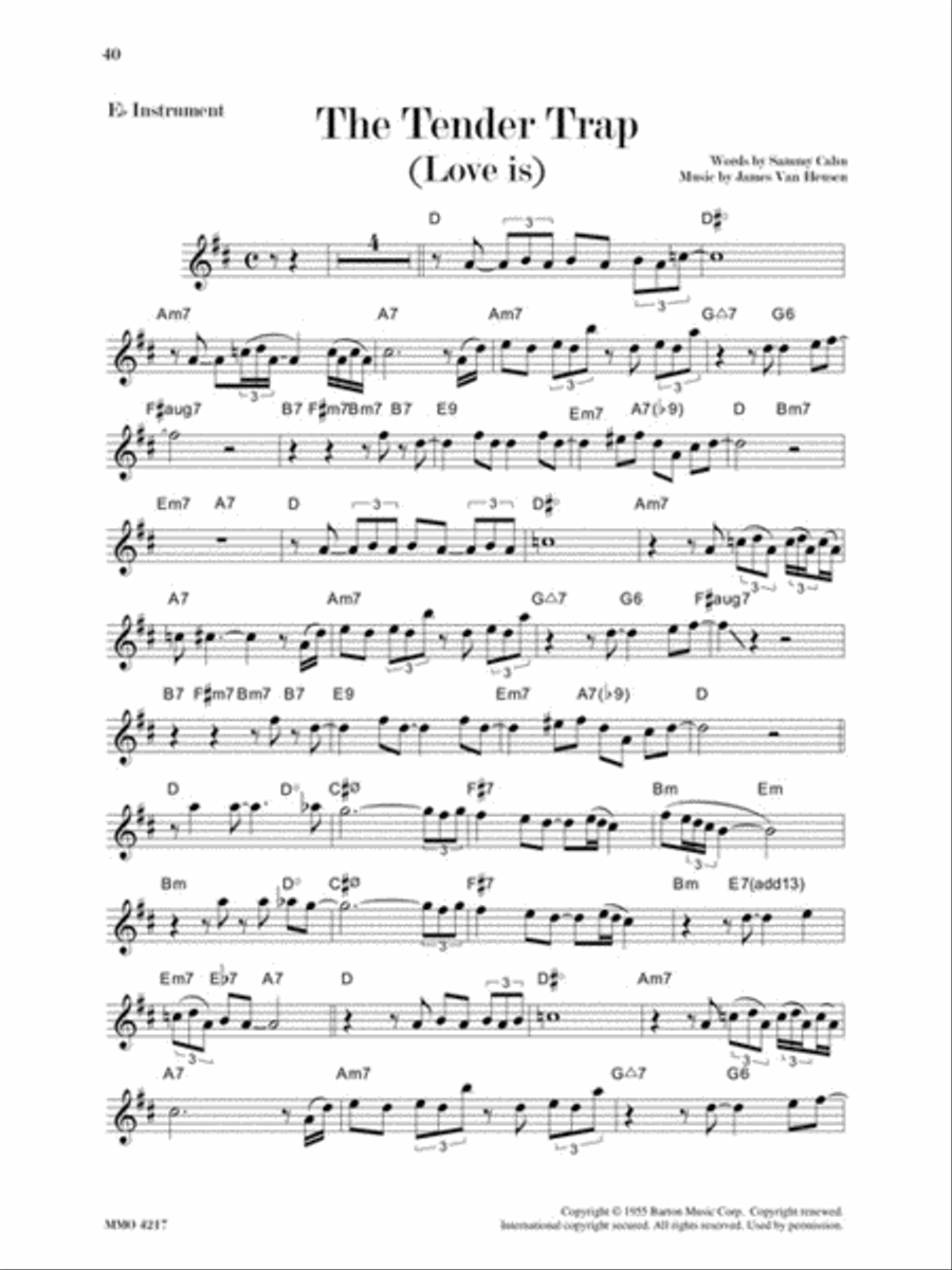 Sinatra, Sax and Swing Tenor Saxophone scores gallery preview page 4