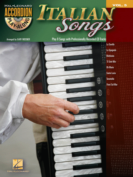Italian Songs (Accordion Play-Along Volume 5)