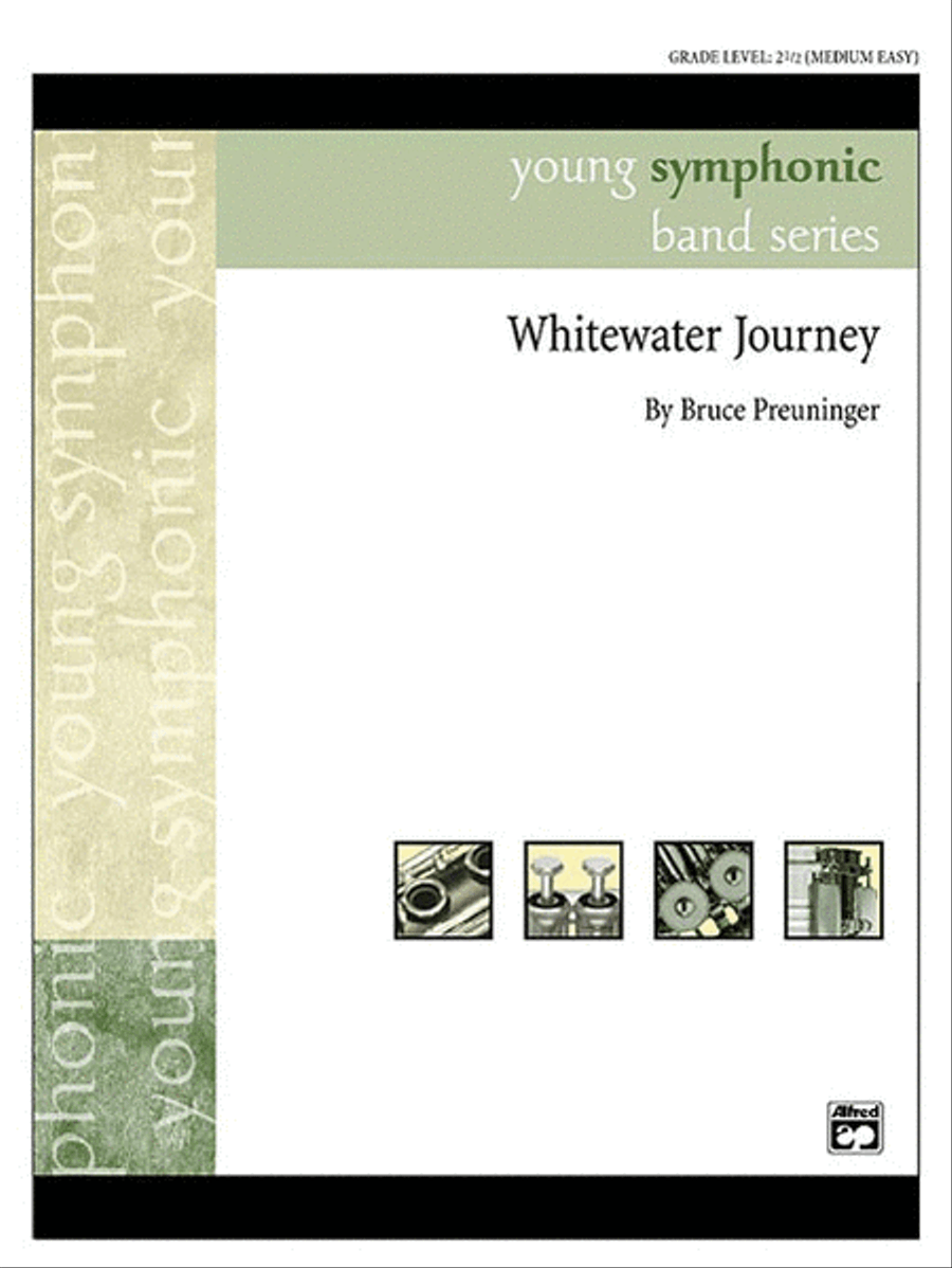 White Water Journey Concert Band scores gallery preview page 1
