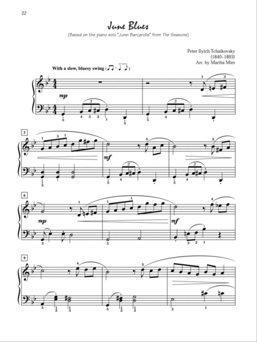 Classical Jazz Rags & Blues, Book 2 Piano Solo scores gallery preview page 4