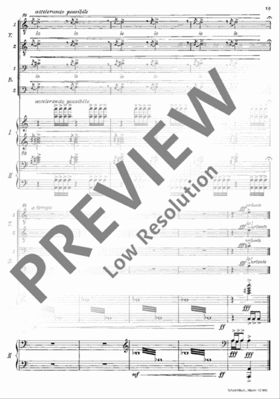 In taberna quando sumus TTBB scores gallery preview page 20
