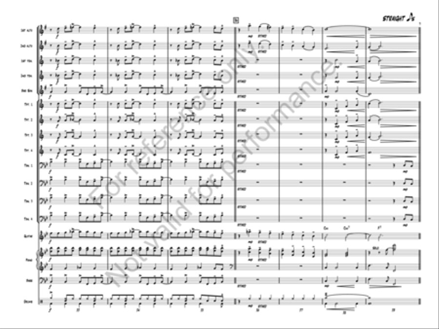 Trombones Under The Tree Jazz Ensemble scores gallery preview page 6