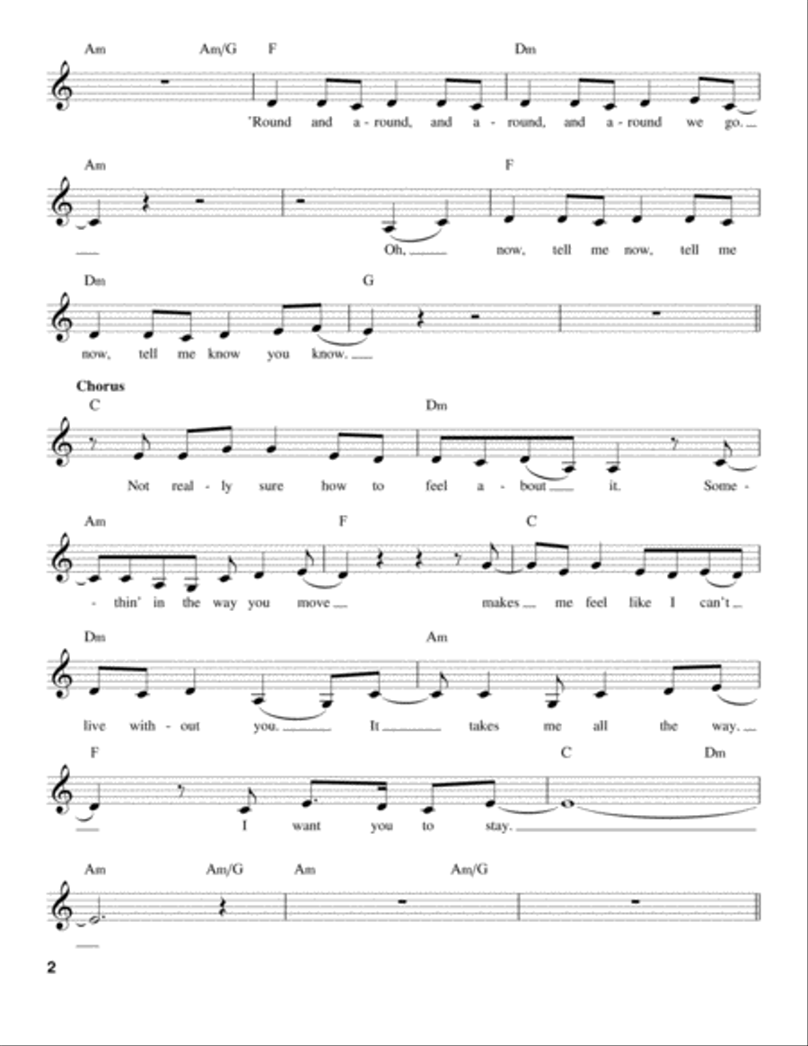 Stay Stay Voice scores gallery preview page 2