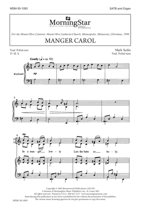 Manger Carol (Downloadable)