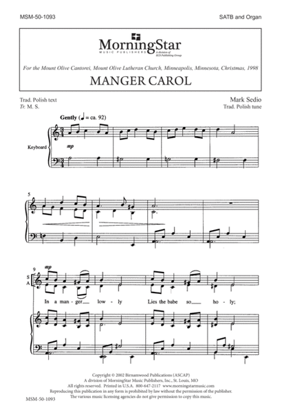 Manger Carol (Downloadable)