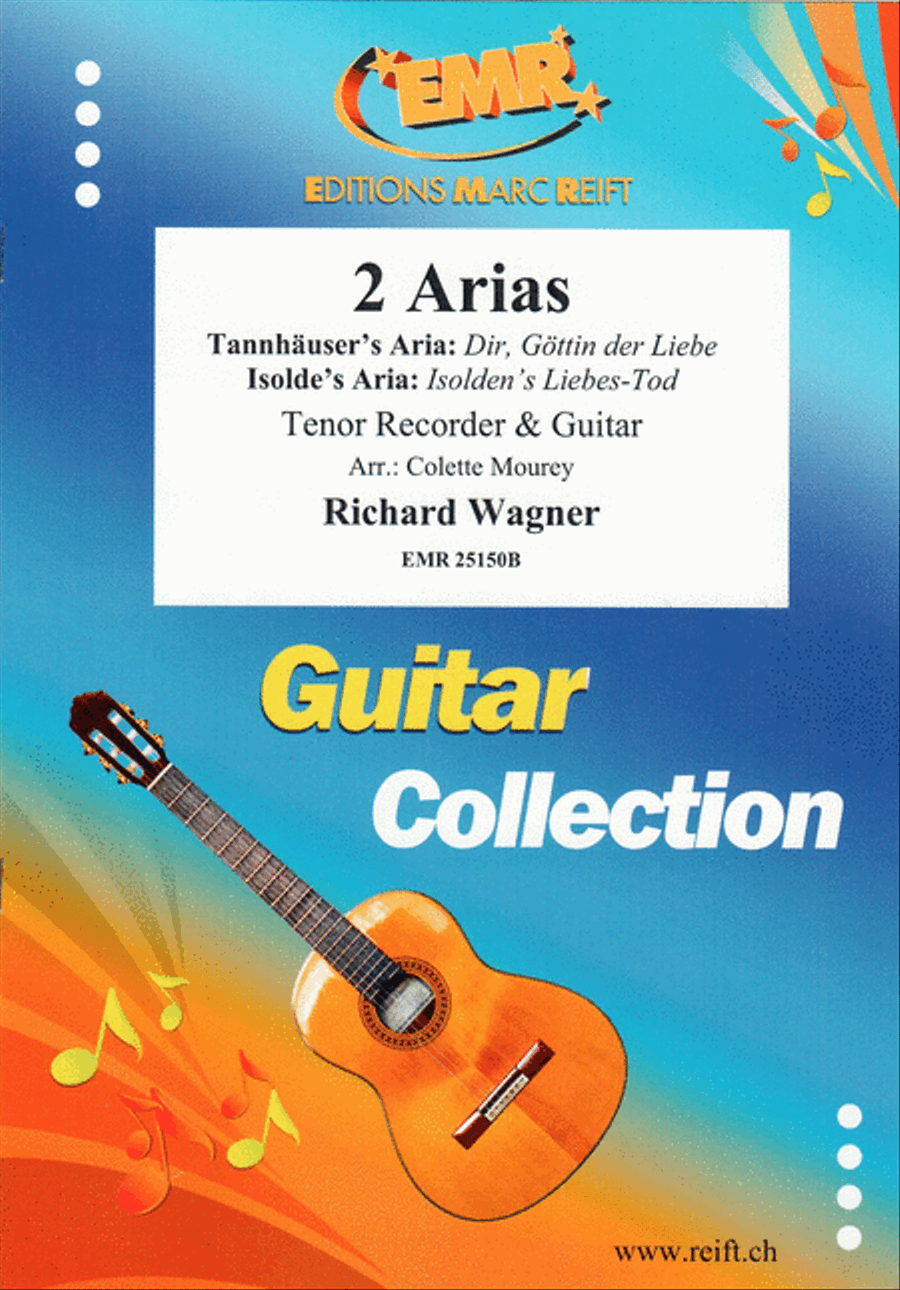2 Arias Tenor Recorder scores gallery preview page 1