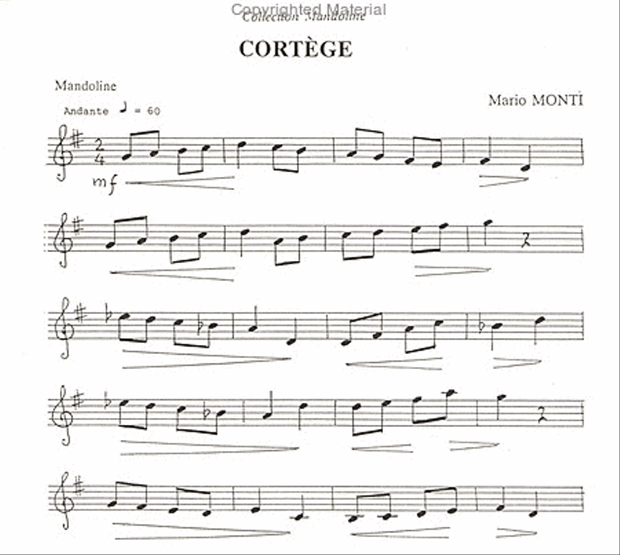 Cortege Mandolin scores gallery preview page 2