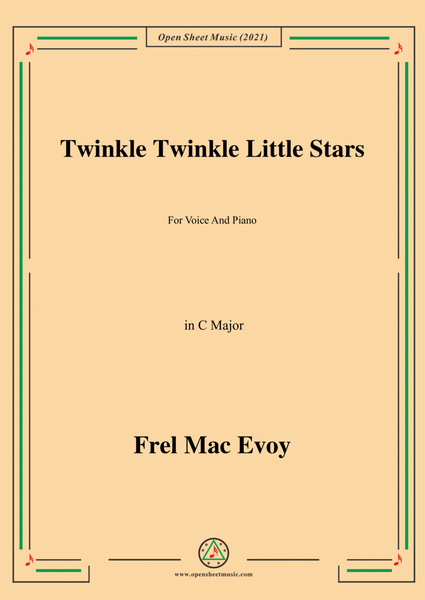 Frel Mac Evoy-Twinkle Twinkle Little Star,in C Major