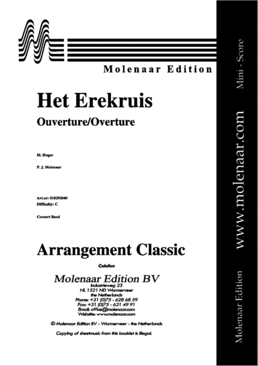 Het Erekruis Concert Band scores gallery preview page 2