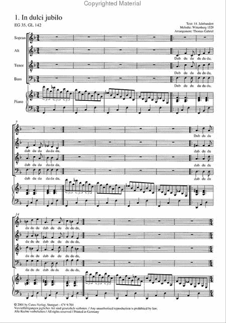 Gabriel: Swinging Christmas. Pop choral collection II Choir scores gallery preview page 2