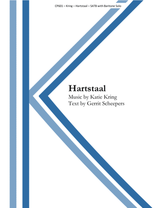 Hartstaal - SATB with Baritone Solo